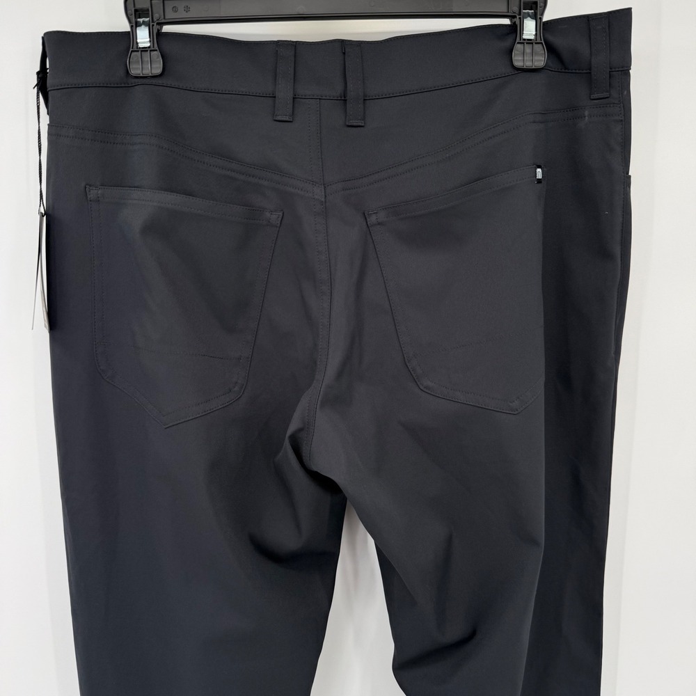 Travis Mathew Pants Mens 33 Black Open To Close 1MT435 Golf Performance Stretch - Picture 11 of 13